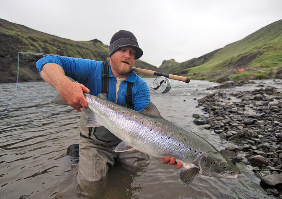 Atlantic Salmon Fishing in Iceland with The Fly Shop